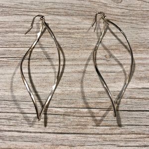 Silver earrings